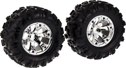 Traxxas 5673 Canyon at 3.8" Tires on Geode Wheels in Saudi Arabia