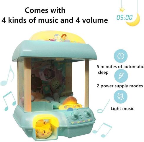 بيست مكسي افضل جهاز مخلبي مع جهاز تحكم عن بعد قابل للازالة وكيبل USB و6 دمى واصوات واضواء قابلة للتعديل (ازرق) in Kuwait