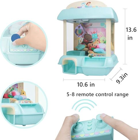 بيست مكسي افضل جهاز مخلبي مع جهاز تحكم عن بعد قابل للازالة وكيبل USB و6 دمى واصوات واضواء قابلة للتعديل (ازرق) in Kuwait