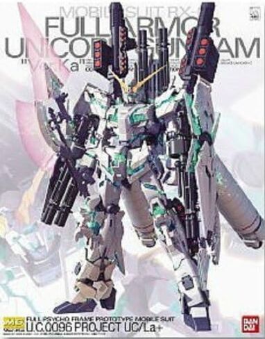Bandai RX-0 Full Armor Unicorn Gundam Ver.Ka 1/100 Master Grade in Saudi Arabia