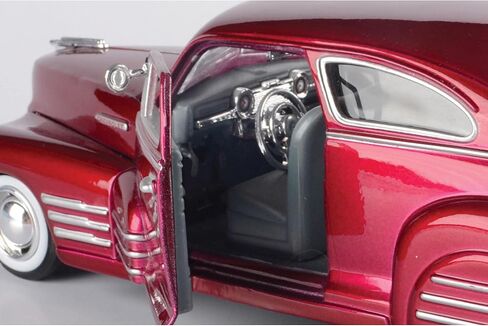 1948 Chevy Aerosedan Fleetline, Red - Motormax Premium American 73266 - 1/24 Scale Diecast Model Car, unisex-children in Saudi Arabia