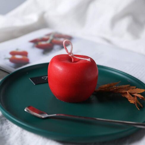 Topwon 3D Apple Candle Making Mould Handmade Soap Handcraft Ornaments Mold in Saudi Arabia