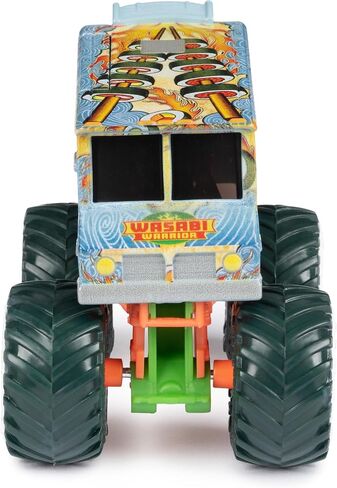 Monster Jam 2023 Spin Master 1:64 Diecast Truck Series 31 Monster Feast Wasabi Warrior in Saudi Arabia
