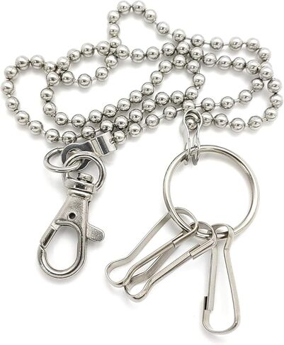 سلسلة جيب سروال سلسلة حزام معدن جينز سلسلة محفظة سلسلة مع مشابك جراد البحر وحلقة مفاتيح للرجال والنساء المفاتيح in Kuwait