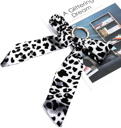 RYKOMO 3 Rolls 15 Yards White Black Cow Print Ribbon Cow Print Wrapping Ribbon Grosgrain Cow Ribbon Burlap Craft Ribbons Gift Wrapping Ribbon Animal Print Ribbon for DIY Crafts Party Decorations in Kuwait