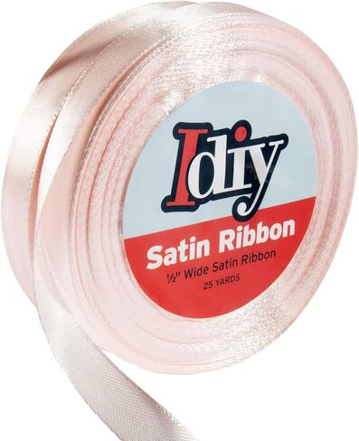 Satin Ribbon (1", 25 Yards) No Wire, DIY Arts & Crafts, Gift Wrapping Baskets, Wedding Decor, Sewing Projects, Party Embellishment, Hair Bows, Floral, Baby Showers, Holiday Wreath (Mint Green) in Saudi Arabia