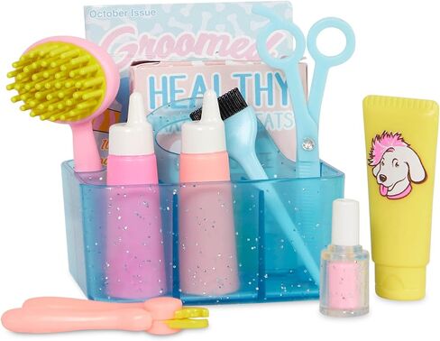 Glitter Girls – Posable Dog with Grooming Accessories- pet Accessories for 14" Dolls- 3 Years + in Saudi Arabia