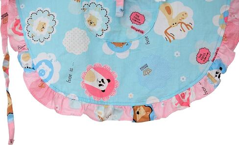 Kids Kitchen Cotton Apron with Pocket, Child Apron for Cooking Painting in Kuwait