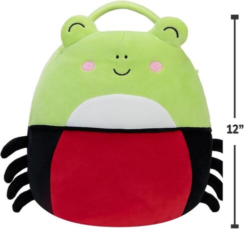 Jazwares Squishmallows Original Wendy The Spider Frog Treat Pail - Ultrasoft Official Jazwares Plush Treat Pail Multi in Saudi Arabia