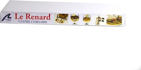 Artesanía Latina - مجموعة نماذج سفينة خشبية - قاطع قرصان فرنسي، لو رينارد - موديل 22401، مقياس 1:50 - نماذج للتجميع - المستوى المتوسط in Kuwait