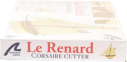 Artesanía Latina - مجموعة نماذج سفينة خشبية - قاطع قرصان فرنسي، لو رينارد - موديل 22401، مقياس 1:50 - نماذج للتجميع - المستوى المتوسط in Kuwait