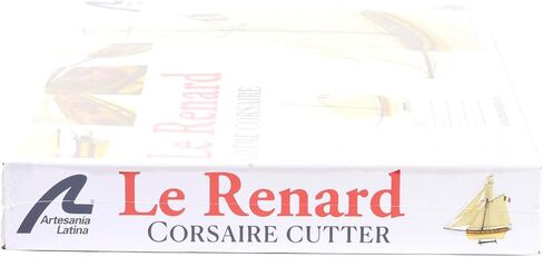 Artesanía Latina - مجموعة نماذج سفينة خشبية - قاطع قرصان فرنسي، لو رينارد - موديل 22401، مقياس 1:50 - نماذج للتجميع - المستوى المتوسط in Kuwait