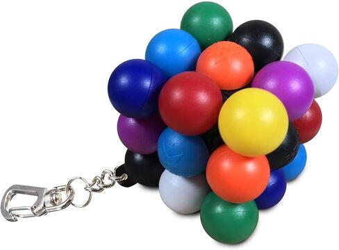 بروجكت جينيوس سلسلة مفاتيح ميني موليكيوب من ميفرتس - مكعب السرعة، العاب لاعب واحد، احجية ملتوية، تحفيز العقل، متنوعة (MK6866) in Kuwait