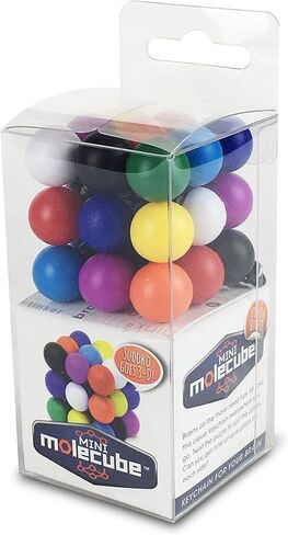 بروجكت جينيوس سلسلة مفاتيح ميني موليكيوب من ميفرتس - مكعب السرعة، العاب لاعب واحد، احجية ملتوية، تحفيز العقل، متنوعة (MK6866) in Kuwait