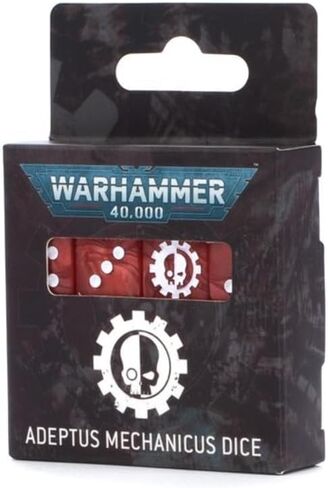 Warhammer 40K - ADEPTUS MECHANICUS DICE in Saudi Arabia