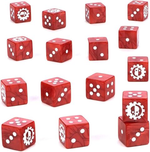 Warhammer 40K - ADEPTUS MECHANICUS DICE in Saudi Arabia