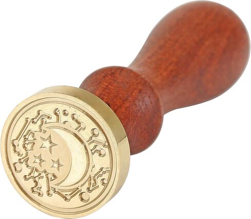 Mornajina ختم من الشمع ختم القمر في اليد ختم ختم لدعوات الزفاف بطاقة المغلفات رسالة الديكور in Kuwait