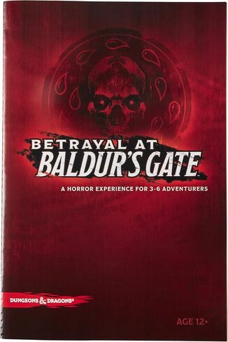 Hasbro Gaming Avalon Hill Betrayal at Baldur's Gate Modular Board Hidden Traitor Game,Ages 12 and Up,D&D,Based on Betrayal at House on The Hill in Saudi Arabia