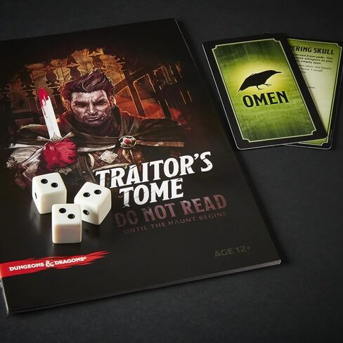 Hasbro Gaming Avalon Hill Betrayal at Baldur's Gate Modular Board Hidden Traitor Game,Ages 12 and Up,D&D,Based on Betrayal at House on The Hill in Saudi Arabia