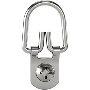 OOK 533830 D-Ring Mirror Hangers, Picture Hangers, ReadyScrew, Steel, Zinc Plated, 20lbs (3 Set) in Kuwait