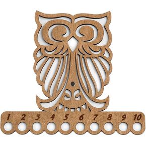 Thread Organizer Double Sided Wooden Mouline Holder Embroidery Thread Storage Cross Stitch Accessories Sewing Floss Thread Keeper (FLZ-017) in Kuwait