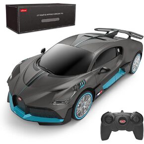 RASTAR Bugatti DIVO سيارة التحكم عن بعد RC Cars 1/14 Bugatti Divo RC Car Bugatti Toy Model Car Doors مفتوحة يدويًا - رمادي، هدايا للأب