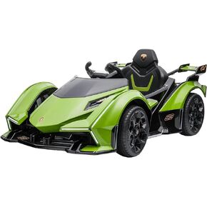 Dakott Lamborghini V12 Vision Gran Turismo Ride on Sports Car for Kids,Emerald Green,Large in Saudi Arabia