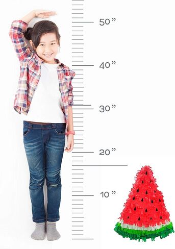 Cool Pineapple Pinata for Summer Beach Party - 17 in x 13.5 in x 7 in Game, Decoration, Table Centerpiece, Photo Prop and Room Decor with Hanger and Fill Door for Hawaiian Luaus and Kids Birthdays in Kuwait