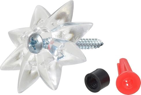 The Hillman Group 122200 Mirror Rosettes, Clear, 36 Count (Pack of 1), Various. in Saudi Arabia