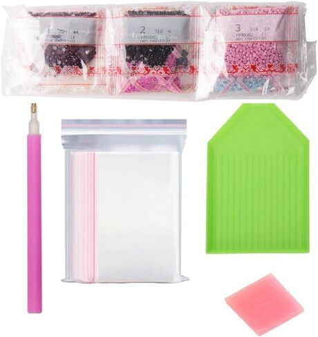 2 حزمة 5D DIY مجموعة اللوحة الماس حفر كامل الماس الطلاء ليلة النجوم ملصقات الحائط لغرفة المعيشة (30 × 40 سنتيمتر / 12 × 16 بوصة) in Kuwait