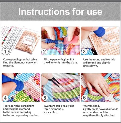 2 حزمة 5D DIY مجموعة اللوحة الماس حفر كامل الماس الطلاء ليلة النجوم ملصقات الحائط لغرفة المعيشة (30 × 40 سنتيمتر / 12 × 16 بوصة) in Kuwait