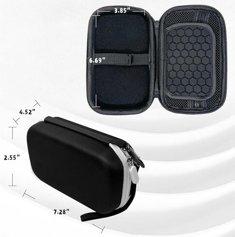 MiKiJoy4U Hard Case for Analogue pocket Handheld Game Console, Carrying storage bag for Video Games Cards, Carrying case for Analogue pocket, Charge Cable and More (Case Only) in Kuwait