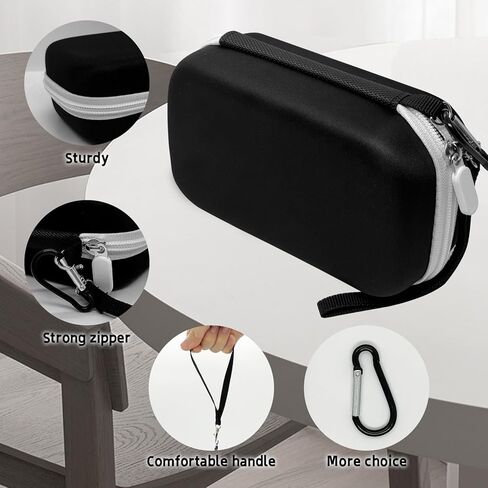 MiKiJoy4U Hard Case for Analogue pocket Handheld Game Console, Carrying storage bag for Video Games Cards, Carrying case for Analogue pocket, Charge Cable and More (Case Only) in Kuwait