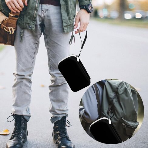 MiKiJoy4U Hard Case for Analogue pocket Handheld Game Console, Carrying storage bag for Video Games Cards, Carrying case for Analogue pocket, Charge Cable and More (Case Only) in Kuwait