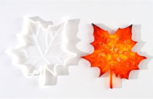 appuivbt 3 PCS Maple Leaf Coaster Moulds,Fall Leaf Silicone Moulds for Resin Coaster,DIY Maple Leaves Epoxy Resin Casting Molds in Kuwait