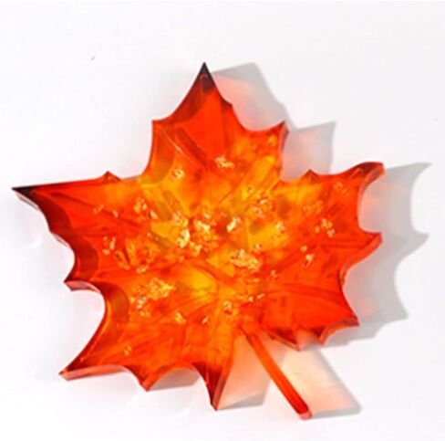 appuivbt 3 PCS Maple Leaf Coaster Moulds,Fall Leaf Silicone Moulds for Resin Coaster,DIY Maple Leaves Epoxy Resin Casting Molds in Kuwait