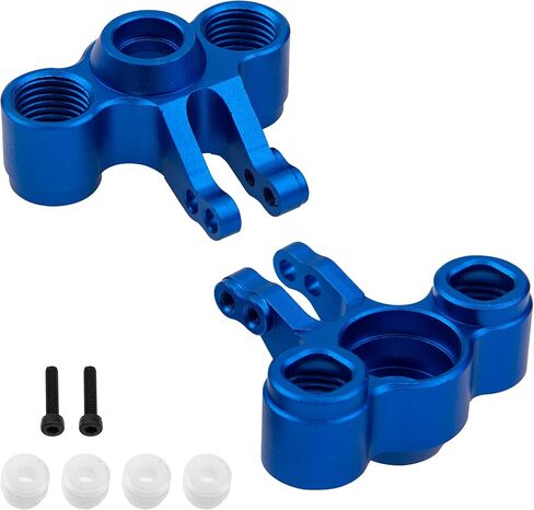 2Pcs Vgoohobby Aluminum Alloy Front Rear Axle Carriers Knuckle Arm #7034 Compatible with 1/16 Traxxas E-Revo 71054 VXL Slash 4WD 70054 Summit 72054 RC Car in Saudi Arabia