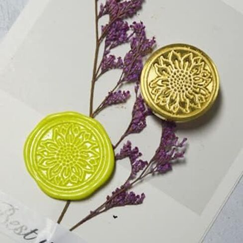 Merry Christmas Wax Seal Stamp Set, 6 Pieces Sealing Stamps Copper Seals 1 Wood Handle, Waxing Seal Stamp Kit for Cards Envelopes Invitations Wine Packages in Saudi Arabia