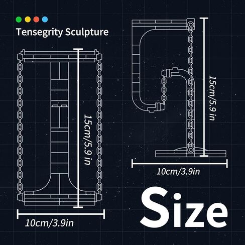 مجموعة بناء مبتكرة من تينسيجريتي، نموذج لعبة مكعبات بناء MOC (56 قطعة) in Kuwait
