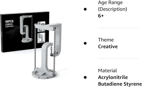 مجموعة بناء مبتكرة من تينسيجريتي، نموذج لعبة مكعبات بناء MOC (56 قطعة) in Kuwait