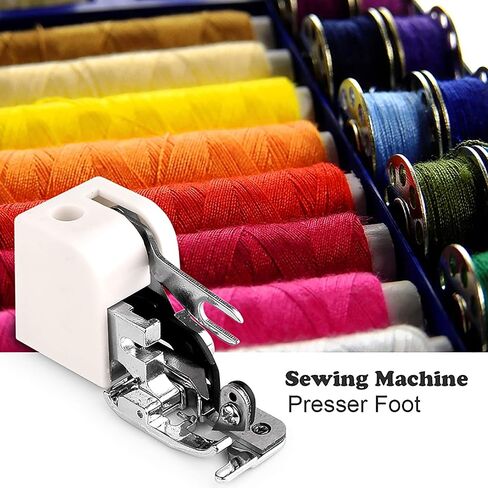ONEVER Side Cutter Sewing Machine Presser Foot Feet Attachment Accessory for All Low Shank Singer Janome Brother, Overlock Machine Presser Foot in Saudi Arabia
