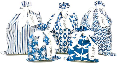 مجموعة أكياس هدايا قماشية قابلة لإعادة الاستخدام من أبل لاين in Kuwait