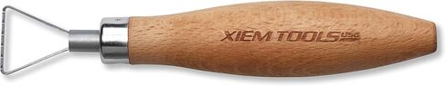 أداة مشط الطين من Xiem Tools USA للفخار والسيراميك (متوسطة، خطاف للبطن) in Saudi Arabia