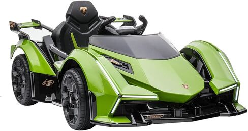 Dakott Lamborghini V12 Vision Gran Turismo Ride on Sports Car for Kids,Emerald Green,Large in Saudi Arabia