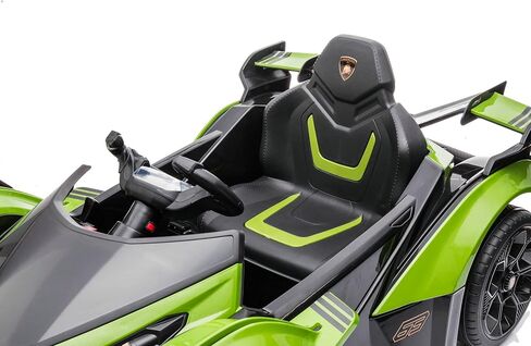 Dakott Lamborghini V12 Vision Gran Turismo Ride on Sports Car for Kids,Emerald Green,Large in Saudi Arabia