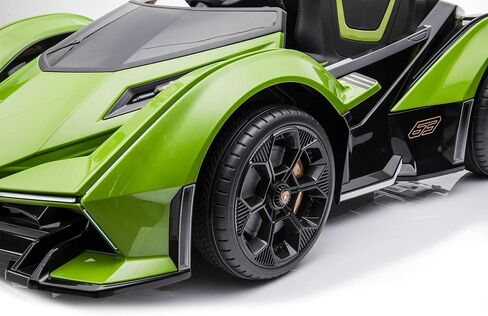 Dakott Lamborghini V12 Vision Gran Turismo Ride on Sports Car for Kids,Emerald Green,Large in Saudi Arabia