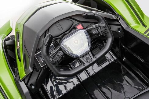 Dakott Lamborghini V12 Vision Gran Turismo Ride on Sports Car for Kids,Emerald Green,Large in Saudi Arabia