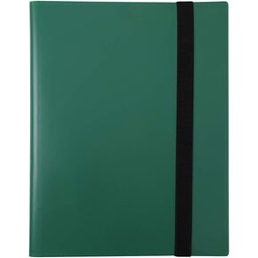 ألبوم حماية لحامل بطاقات التداول بحجم قياسي، 360 جيبًا باللون الأحمر in Kuwait