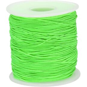 MECCANIXITY Elastic Cord Stretchy String 0.8mm 109 Yards Black for Crafts, Jewelry Making, Bracelets, Necklaces, Beading