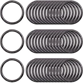 60Pcs Metal O Ring Kit Belts Hardware Pin O-Ring for Macrame, Camping Belt, Dog Leashes, Light Saber Accessories, Luggage Belt, Handbag (Gold, 1 Inch) in Kuwait